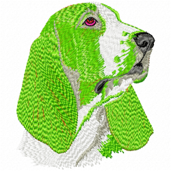 Dogs Embroidery Design 12